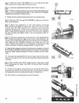 1988 Johnson/Evinrude "CC" 40 thru 55 Models Service Repair Manual P/N 507661, Page 217