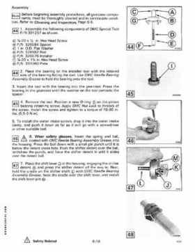 1988 Johnson/Evinrude "CC" 40 thru 55 Models Service Repair Manual P/N 507661, Page 218