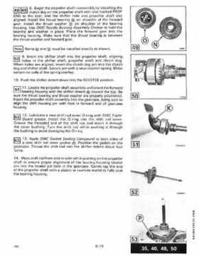 1988 Johnson/Evinrude "CC" 40 thru 55 Models Service Repair Manual P/N 507661, Page 219