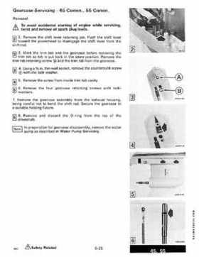 1988 Johnson/Evinrude "CC" 40 thru 55 Models Service Repair Manual P/N 507661, Page 225
