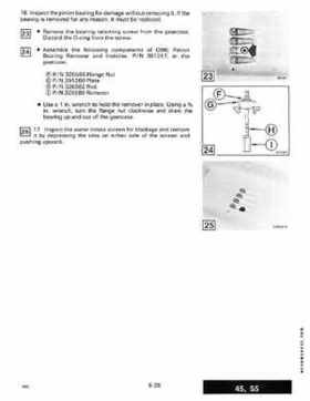 1988 Johnson/Evinrude "CC" 40 thru 55 Models Service Repair Manual P/N 507661, Page 229