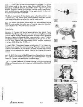 1988 Johnson/Evinrude "CC" 40 thru 55 Models Service Repair Manual P/N 507661, Page 248