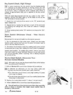 1988 Johnson/Evinrude "CC" 40 thru 55 Models Service Repair Manual P/N 507661, Page 263