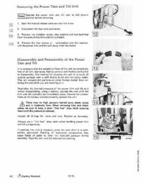 1988 Johnson/Evinrude "CC" 40 thru 55 Models Service Repair Manual P/N 507661, Page 311