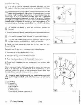 1988 Johnson Evinrude "CC" 9.9 thru 30 Service Repair Manual, P/N 507660, Page 88