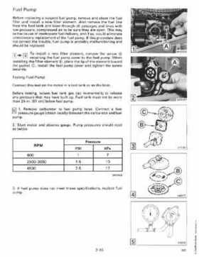 1988 Johnson Evinrude "CC" 9.9 thru 30 Service Repair Manual, P/N 507660, Page 91