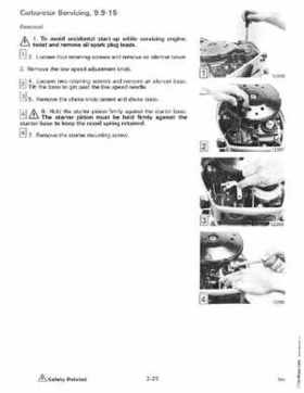 1988 Johnson Evinrude "CC" 9.9 thru 30 Service Repair Manual, P/N 507660, Page 103