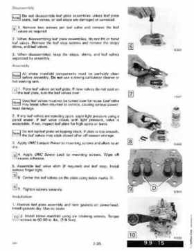 1988 Johnson Evinrude "CC" 9.9 thru 30 Service Repair Manual, P/N 507660, Page 110