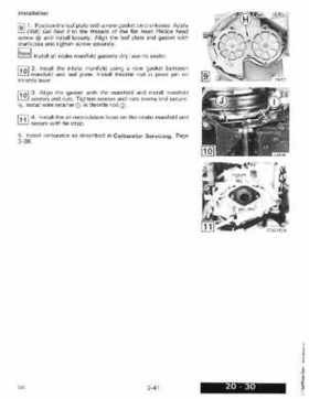 1988 Johnson Evinrude "CC" 9.9 thru 30 Service Repair Manual, P/N 507660, Page 116
