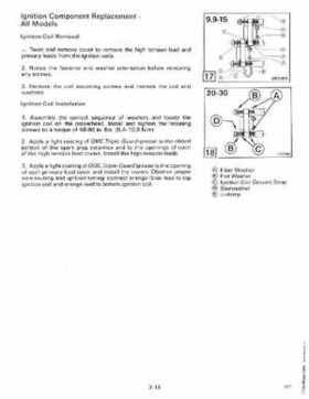 1988 Johnson Evinrude "CC" 9.9 thru 30 Service Repair Manual, P/N 507660, Page 135