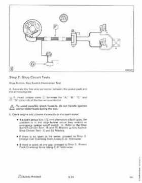 1988 Johnson Evinrude "CC" 9.9 thru 30 Service Repair Manual, P/N 507660, Page 141