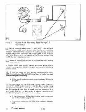 1988 Johnson Evinrude "CC" 9.9 thru 30 Service Repair Manual, P/N 507660, Page 152