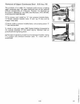 1988 Johnson Evinrude "CC" 9.9 thru 30 Service Repair Manual, P/N 507660, Page 161