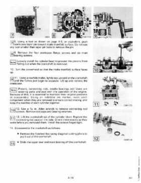 1988 Johnson Evinrude "CC" 9.9 thru 30 Service Repair Manual, P/N 507660, Page 167