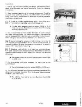 1988 Johnson Evinrude "CC" 9.9 thru 30 Service Repair Manual, P/N 507660, Page 170