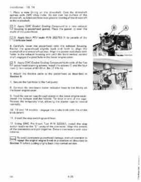 1988 Johnson Evinrude "CC" 9.9 thru 30 Service Repair Manual, P/N 507660, Page 178