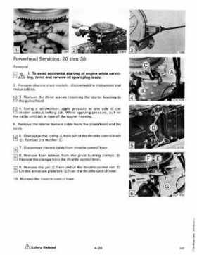 1988 Johnson Evinrude "CC" 9.9 thru 30 Service Repair Manual, P/N 507660, Page 189