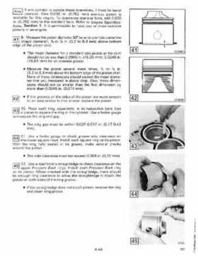 1988 Johnson Evinrude "CC" 9.9 thru 30 Service Repair Manual, P/N 507660, Page 197