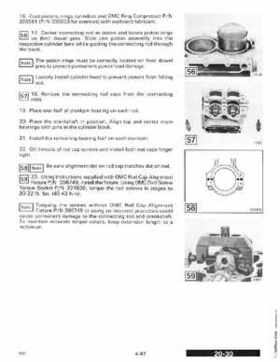 1988 Johnson Evinrude "CC" 9.9 thru 30 Service Repair Manual, P/N 507660, Page 200