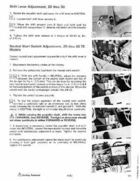 1988 Johnson Evinrude "CC" 9.9 thru 30 Service Repair Manual, P/N 507660, Page 205