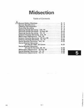 1988 Johnson Evinrude "CC" 9.9 thru 30 Service Repair Manual, P/N 507660, Page 215