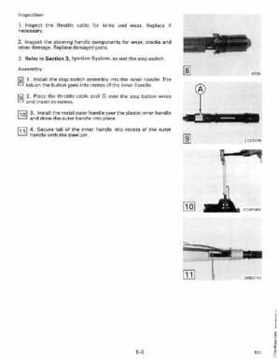 1988 Johnson Evinrude "CC" 9.9 thru 30 Service Repair Manual, P/N 507660, Page 220