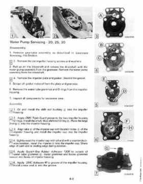 1988 Johnson Evinrude "CC" 9.9 thru 30 Service Repair Manual, P/N 507660, Page 252