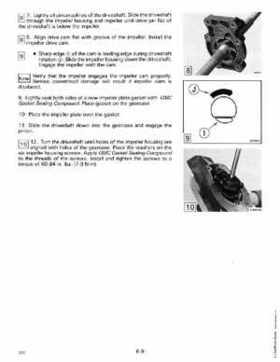 1988 Johnson Evinrude "CC" 9.9 thru 30 Service Repair Manual, P/N 507660, Page 253