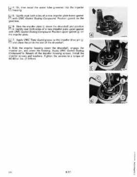 1988 Johnson Evinrude "CC" 9.9 thru 30 Service Repair Manual, P/N 507660, Page 255