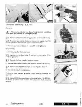 1988 Johnson Evinrude "CC" 9.9 thru 30 Service Repair Manual, P/N 507660, Page 257
