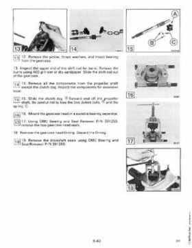 1988 Johnson Evinrude "CC" 9.9 thru 30 Service Repair Manual, P/N 507660, Page 284