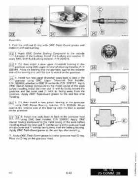 1988 Johnson Evinrude "CC" 9.9 thru 30 Service Repair Manual, P/N 507660, Page 287