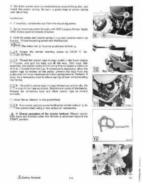 1988 Johnson Evinrude "CC" 9.9 thru 30 Service Repair Manual, P/N 507660, Page 298