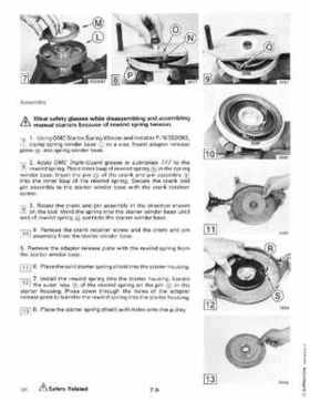 1988 Johnson Evinrude "CC" 9.9 thru 30 Service Repair Manual, P/N 507660, Page 301