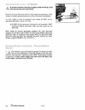 1989 Johnson/Evinrude 40 thru 55 HP Models Service Manual P/N 507755, Page 19
