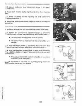 1989 Johnson/Evinrude 40 thru 55 HP Models Service Manual P/N 507755, Page 42