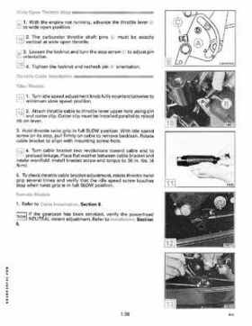 1989 Johnson/Evinrude 40 thru 55 HP Models Service Manual P/N 507755, Page 44