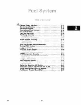 1989 Johnson/Evinrude 40 thru 55 HP Models Service Manual P/N 507755, Page 57