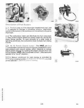 1989 Johnson/Evinrude 40 thru 55 HP Models Service Manual P/N 507755, Page 62