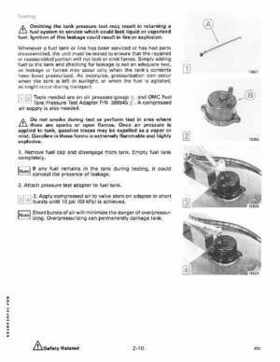 1989 Johnson/Evinrude 40 thru 55 HP Models Service Manual P/N 507755, Page 66