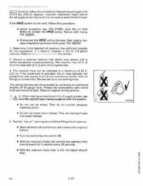 1989 Johnson/Evinrude 40 thru 55 HP Models Service Manual P/N 507755, Page 83