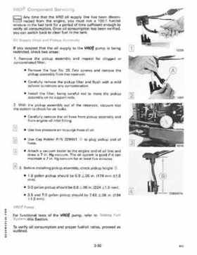 1989 Johnson/Evinrude 40 thru 55 HP Models Service Manual P/N 507755, Page 86