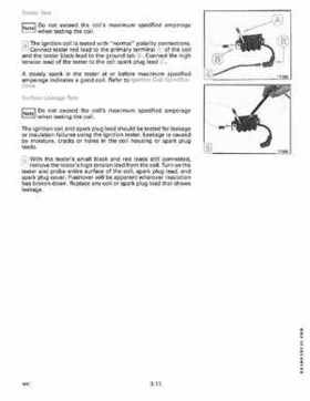 1989 Johnson/Evinrude 40 thru 55 HP Models Service Manual P/N 507755, Page 111