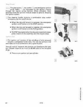 1989 Johnson/Evinrude 40 thru 55 HP Models Service Manual P/N 507755, Page 113