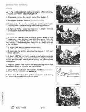 1989 Johnson/Evinrude 40 thru 55 HP Models Service Manual P/N 507755, Page 118