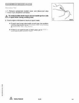 1989 Johnson/Evinrude 40 thru 55 HP Models Service Manual P/N 507755, Page 124