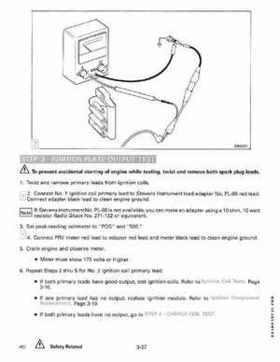 1989 Johnson/Evinrude 40 thru 55 HP Models Service Manual P/N 507755, Page 127
