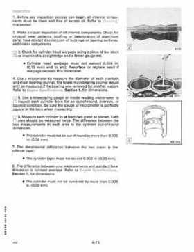 1989 Johnson/Evinrude 40 thru 55 HP Models Service Manual P/N 507755, Page 144