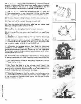 1989 Johnson/Evinrude 40 thru 55 HP Models Service Manual P/N 507755, Page 148