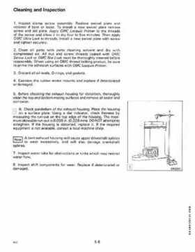 1989 Johnson/Evinrude 40 thru 55 HP Models Service Manual P/N 507755, Page 163